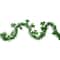 2ft. St. Patrick's Day Irish Shamrock Laser Tinsel Unlit Garland